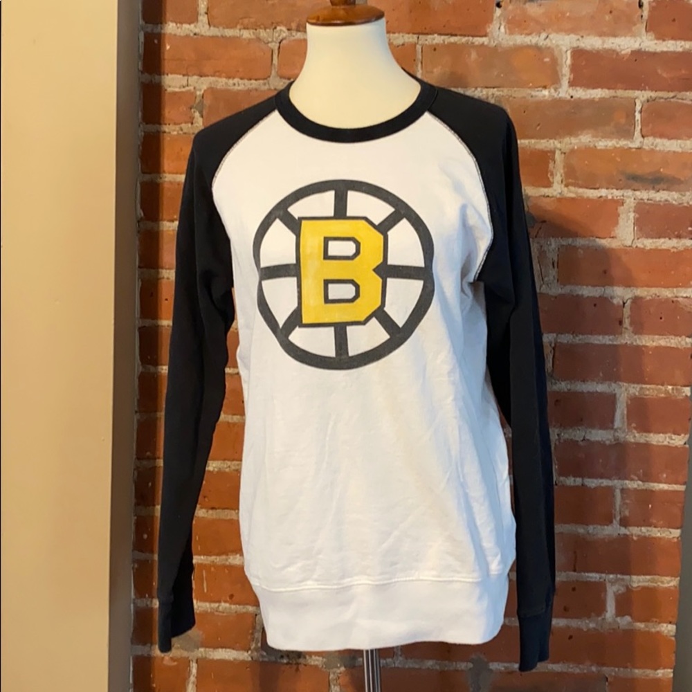 Boston Bruins hockey “baseball style” shirt